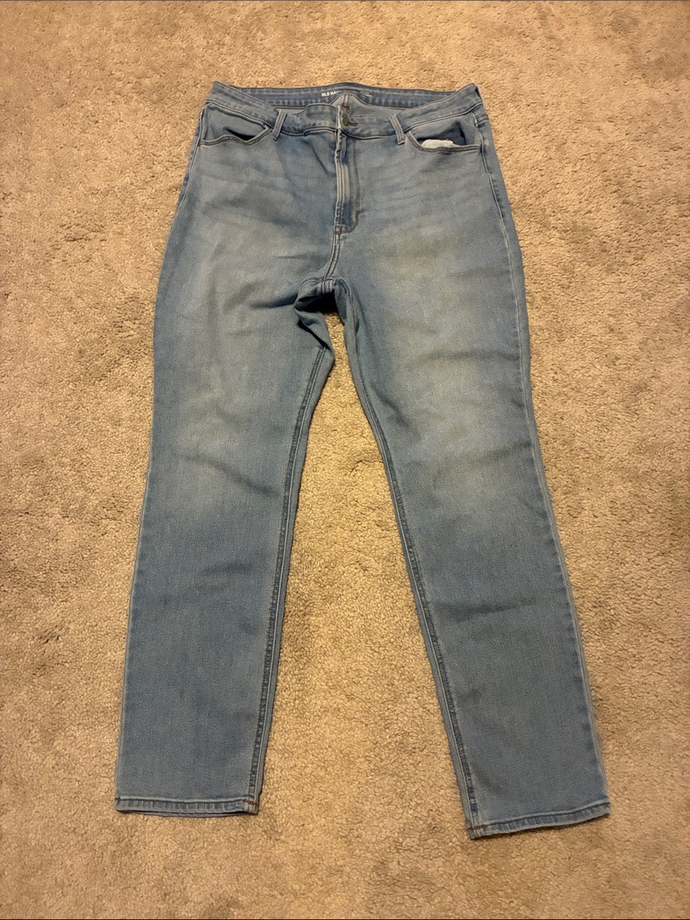 Old Navy Classic Light Blue Women's High-Rise Jeans